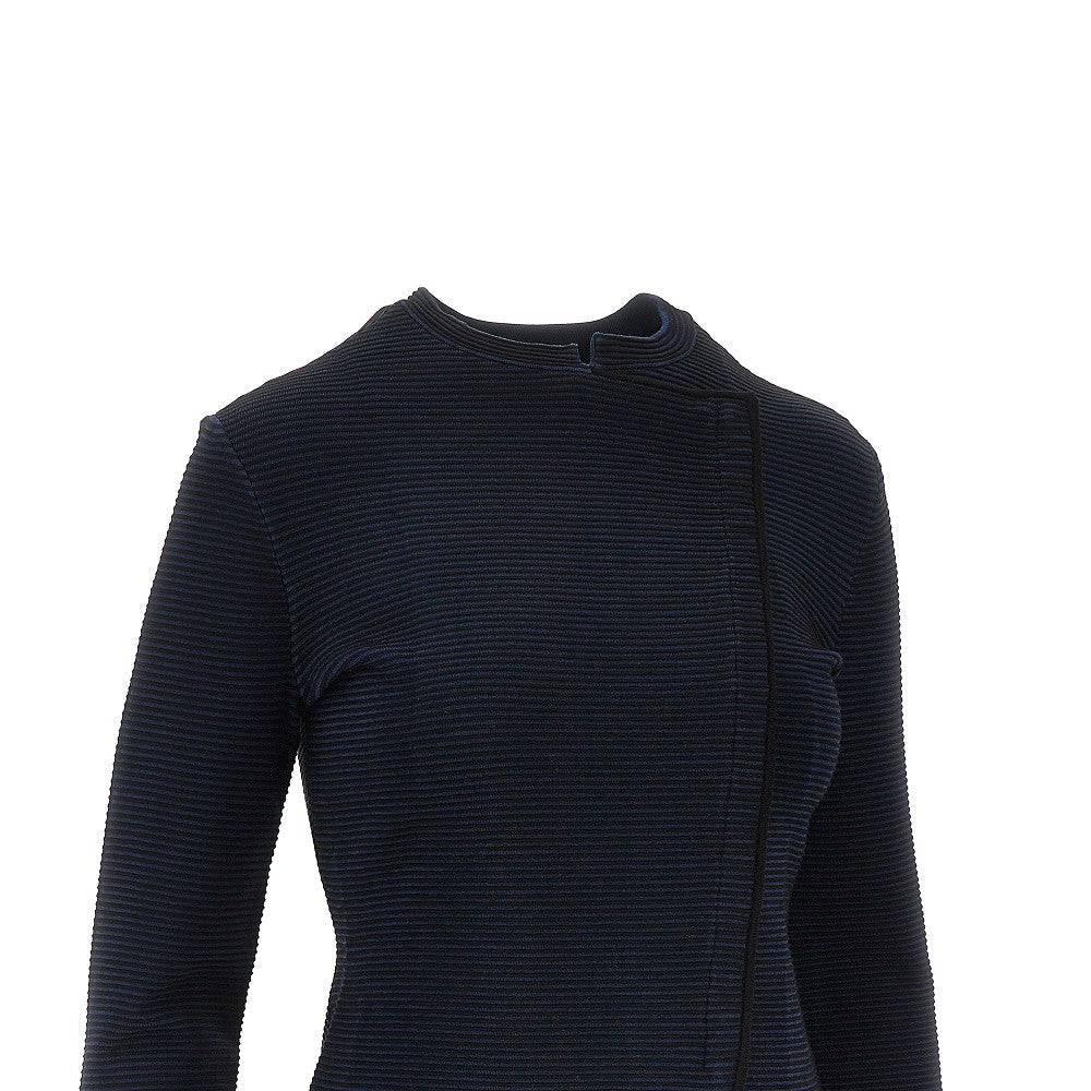 ottoman jersey jacket