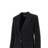 chevron jersey jacket