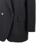 wool-blend oversized double-breasted jacket