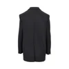 wool-blend oversized double-breasted jacket
