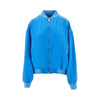 washed silk blouson jacket
