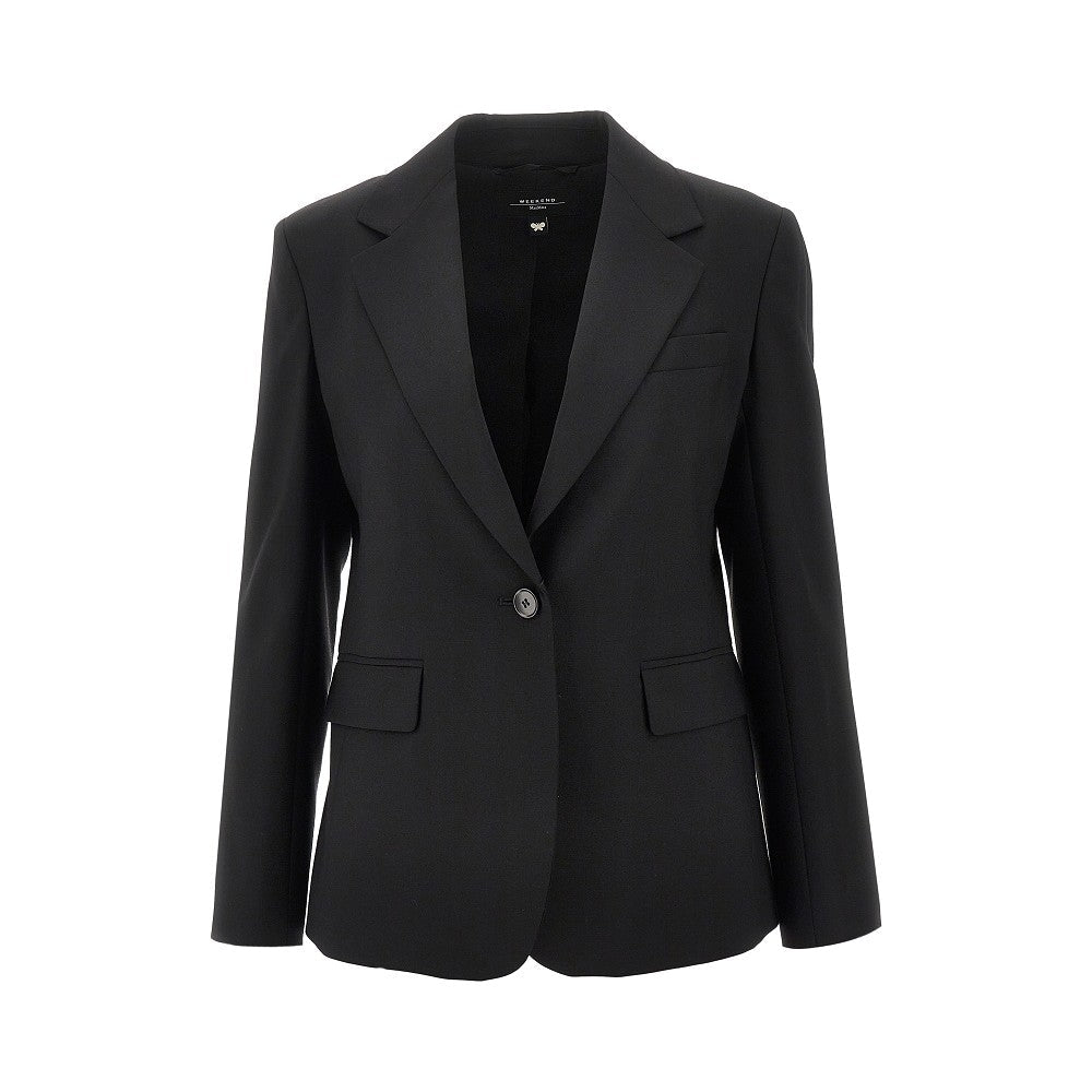 MAX MARA WEEKEND 46 wool single-breasted jacket