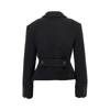 bouclé wool slim fit jacket