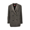 g-avina satin double-breasted jacket