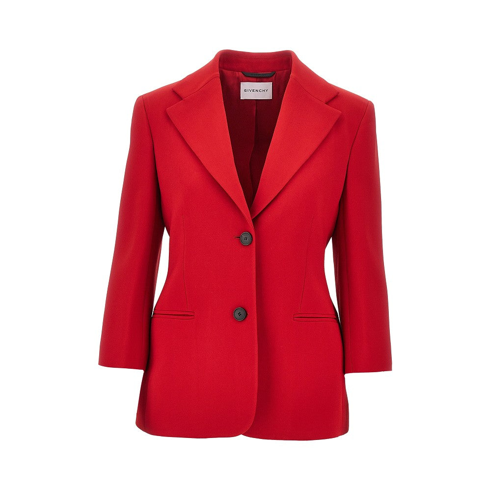 GIVENCHY 36 single-breasted jacket with 3/4 sleeves
