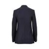 pin-striped wool double-breasted jacket