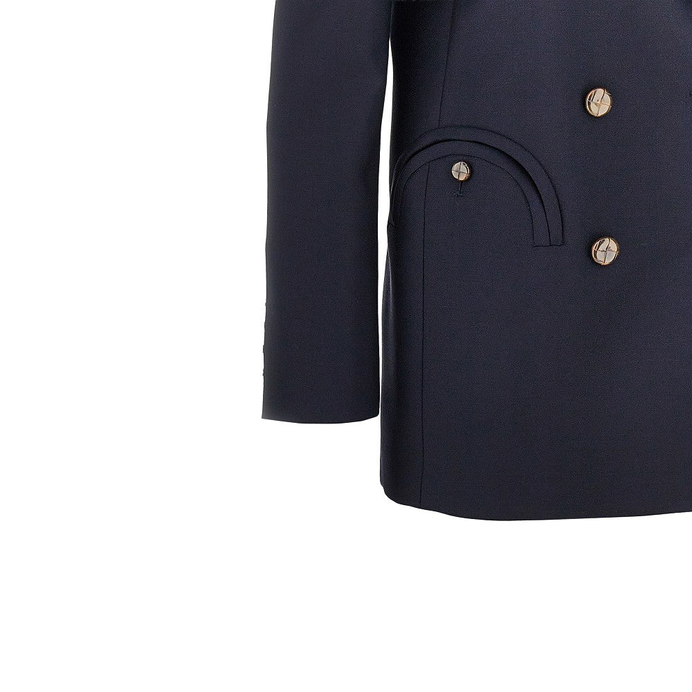 everyday double-breasted jacket