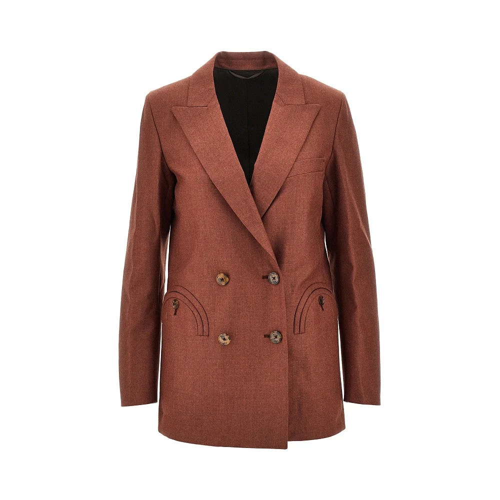 everyday double-breasted jacket