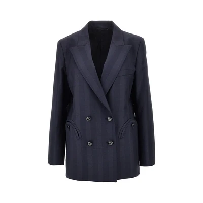everynight double-breasted blazer