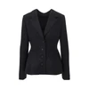 wool double crepe back to front jacket