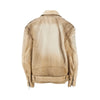 phoebe oversized leather jacket