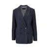 move pinstriped wool jacket