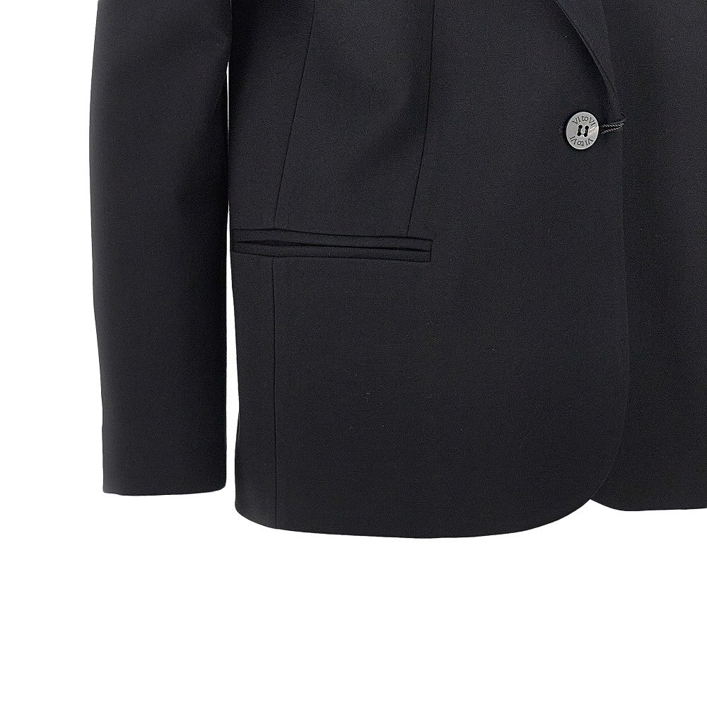 ready milano stitch single-breasted jacket