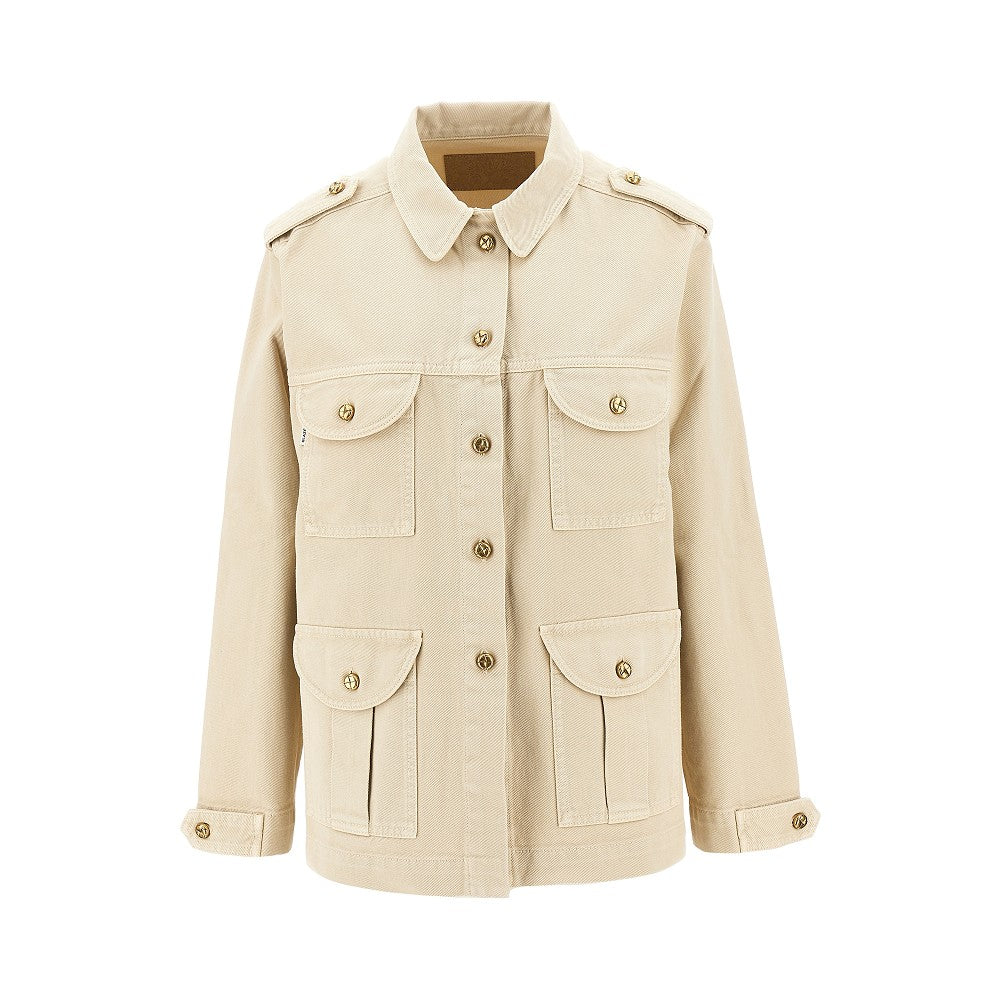 denim saharienne jacket