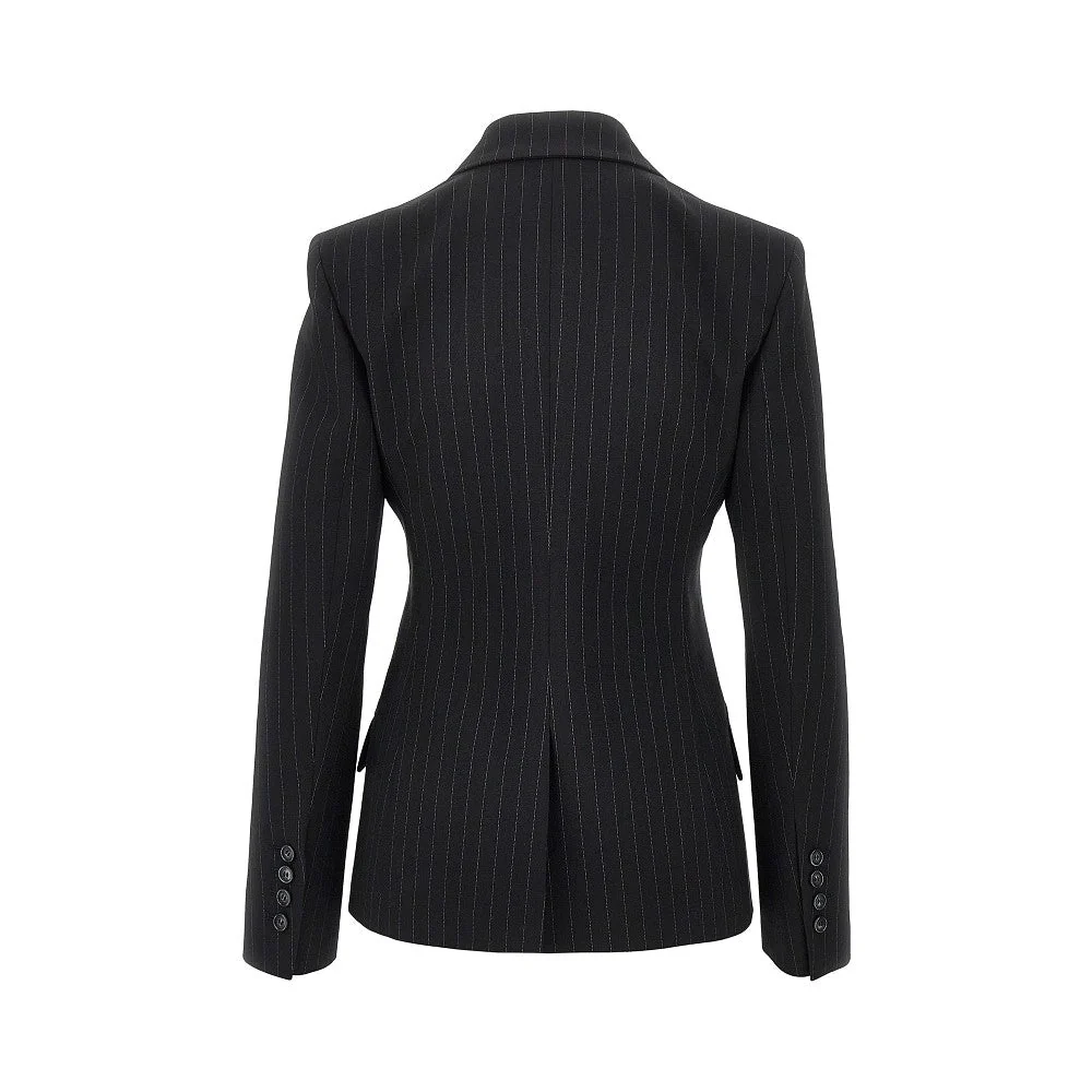 bianca jacket with pin-striped motif
