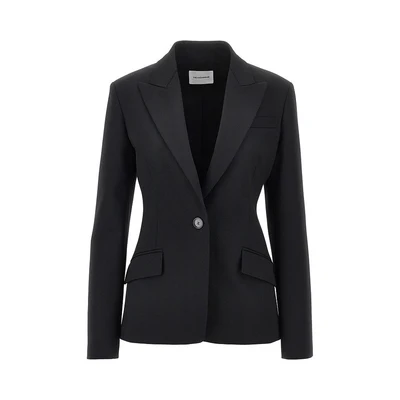 gabardine bianca jacket