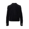 very single-breasted velvet jacket