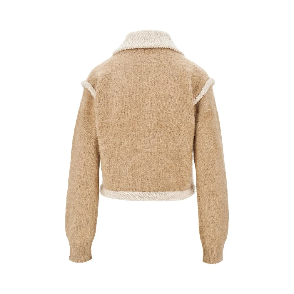 grizzly frankie brushed knit jacket