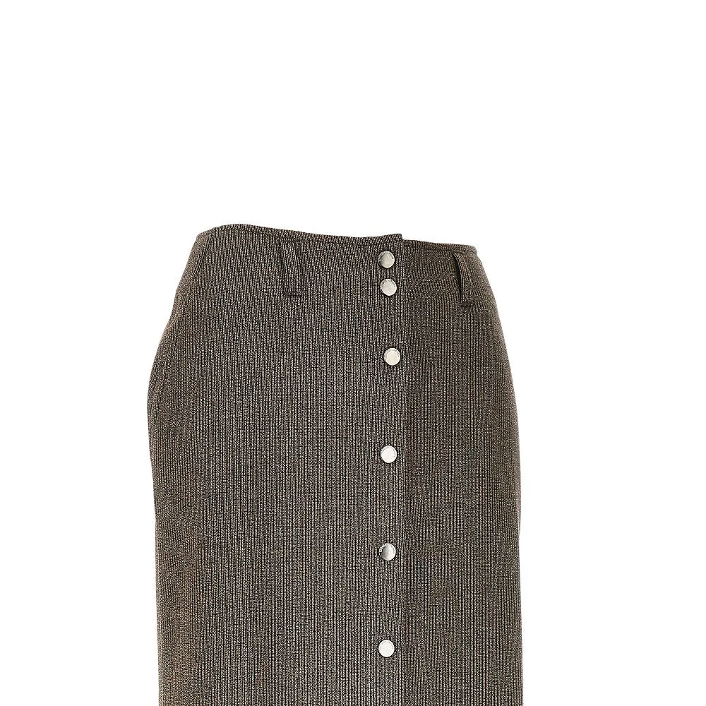 EMPORIO ARMANI 38 knitted midi skirt