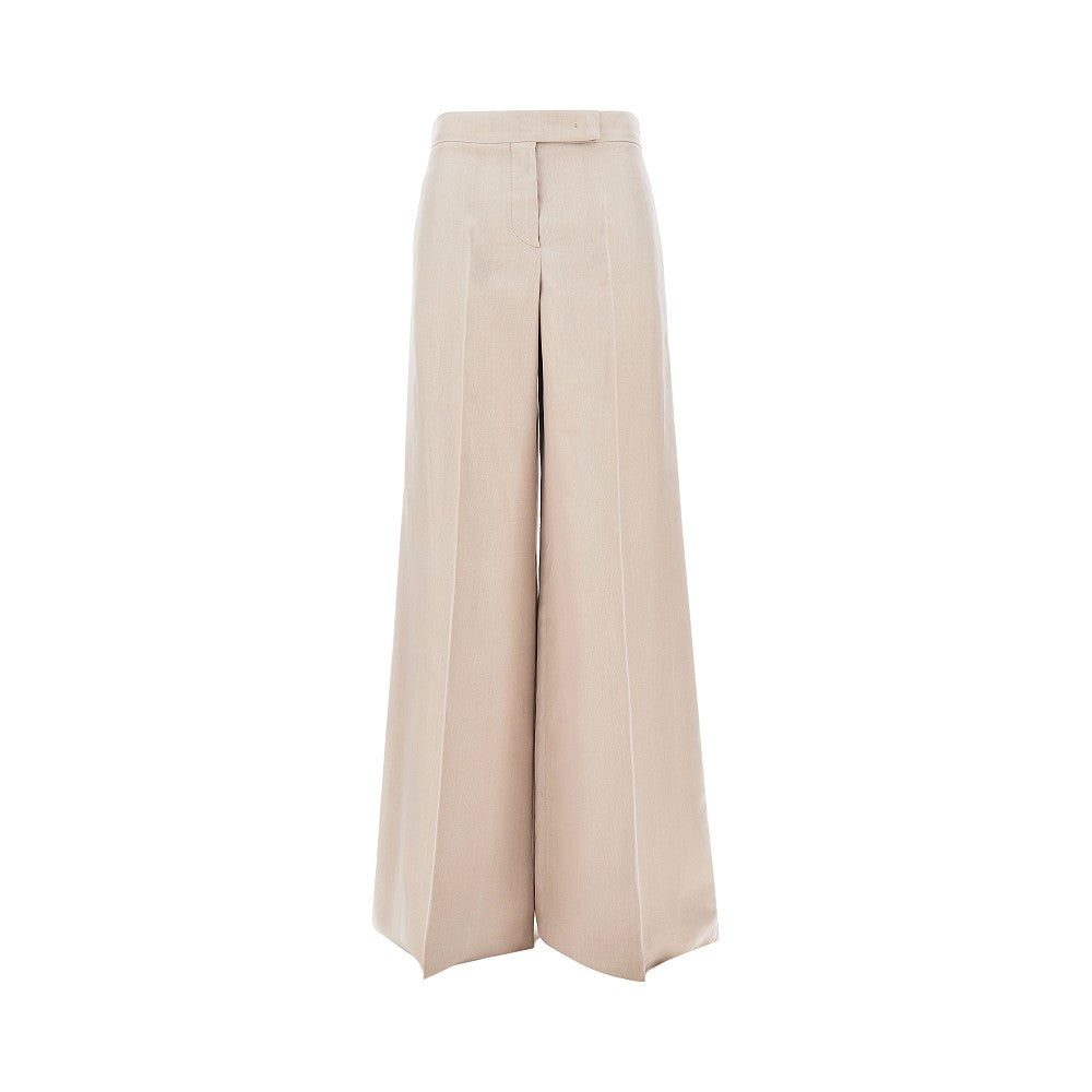 MAX MARA 42 linen taffetà pants