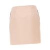 technical duchesse satin mini skirt