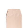 technical duchesse satin mini skirt