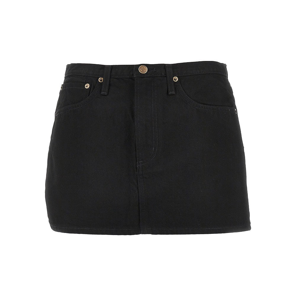 AGOLDE 27 keira denim mini skirt