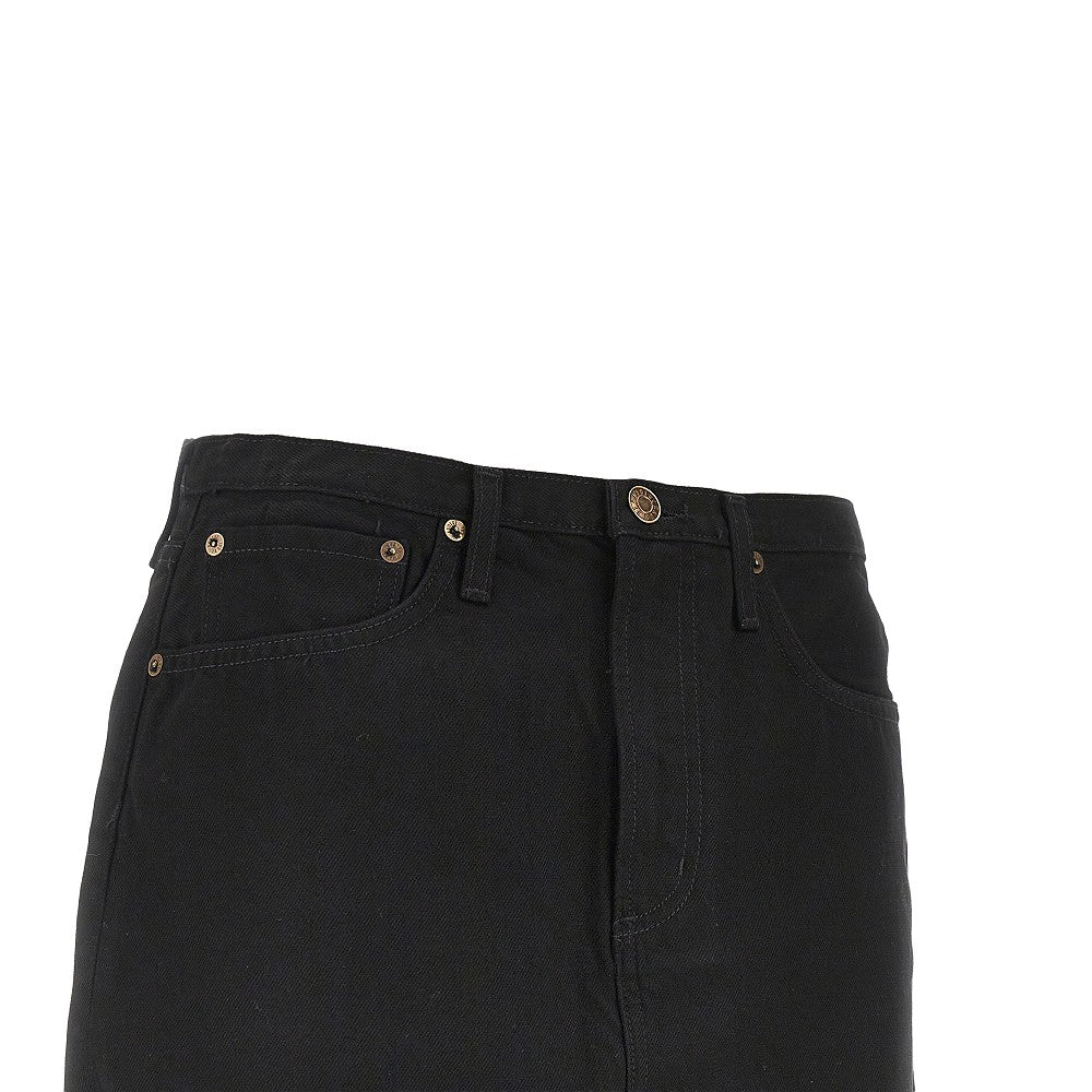 AGOLDE 27 keira denim mini skirt