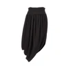 draped jersey skirt