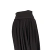 draped jersey skirt