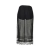 tulle midi skirt