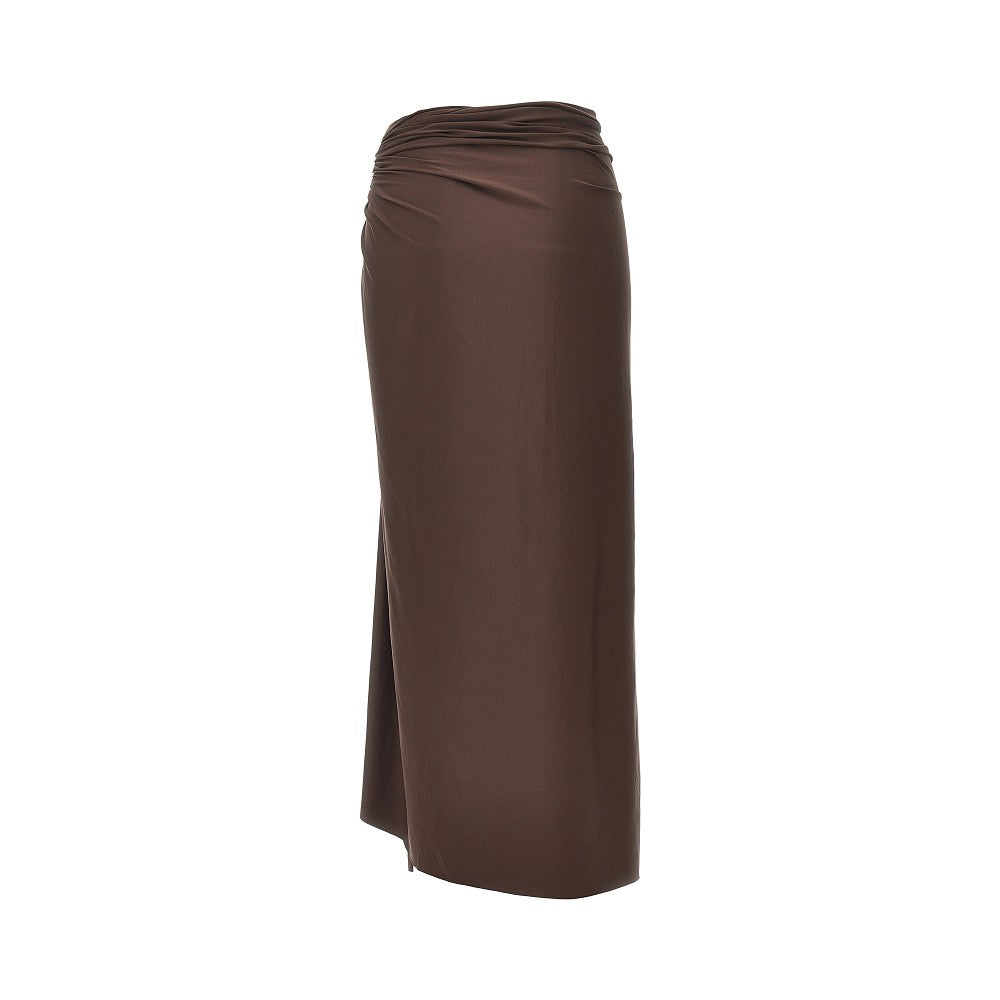 capella long pareo skirt
