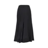 erika flannel midi skirt
