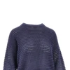 openworked cashmere blend sweater