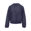 openworked cashmere blend sweater