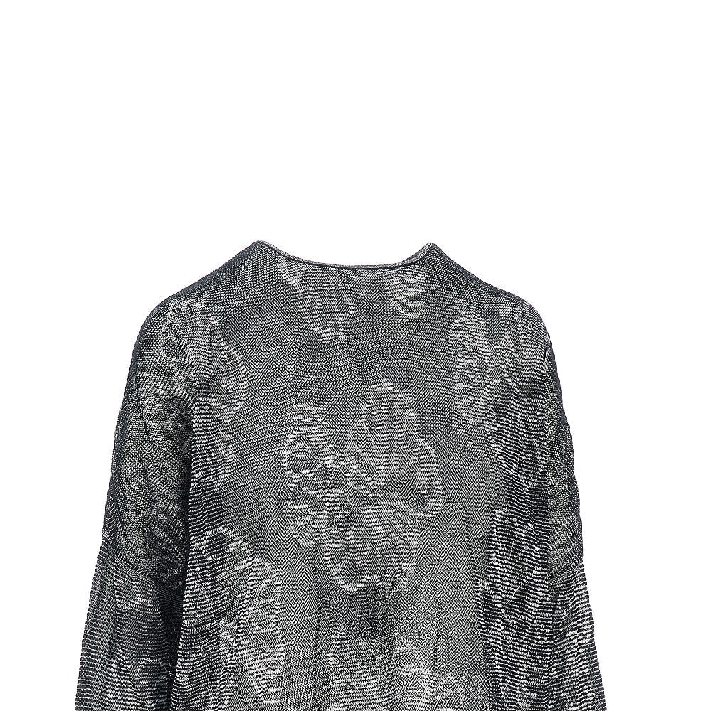 jacquard cotton-blend sweater