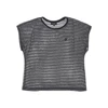 icon striped knitted top