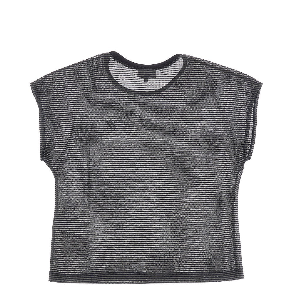 EMPORIO ARMANI L icon striped knitted top