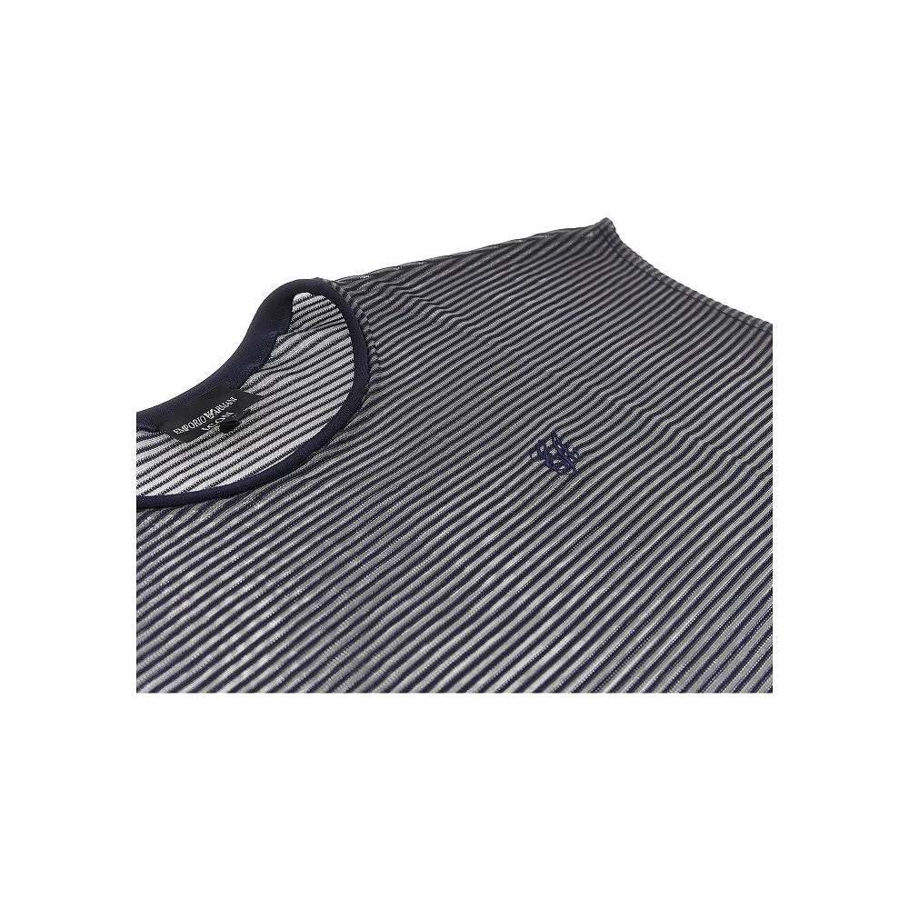 icon striped knitted top
