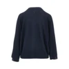 knitted top with batwing sleeves