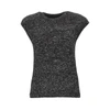 sequinned knit top