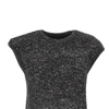 sequinned knit top