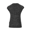 sequinned knit top