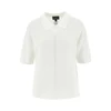 links knit polo shirt