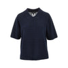 links knit polo shirt