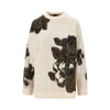 jacquard wool and alpaca blend sweater