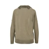 lurex sweater with lace