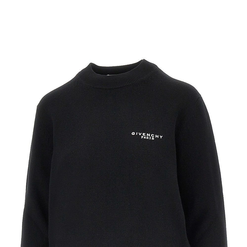 GIVENCHY S cashmere and wool sweater with embroidery