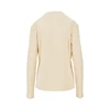 jersey crepe foulard top