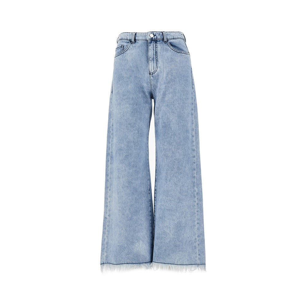 j33 frayed denim pants